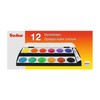 GEHA 721217 Deckfarbkasten mit 12 Farben und Deckweiss, 1 Stück