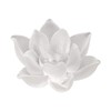 Felimoa Incense Burner Lotus Flower Glass Zen Buddhist Altar Interior
