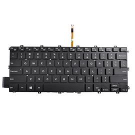 New Replacement Keyboard Compatible with Dell Inspiron 5480 5481 5482 5485 5488 5491 5580 5582 5585 5591 7386 7580 7586, Vostro 5481 5581 with Backlit Without Frame