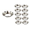 Stainless Steel Toothed Plate Washers, Set of 10 (M6)