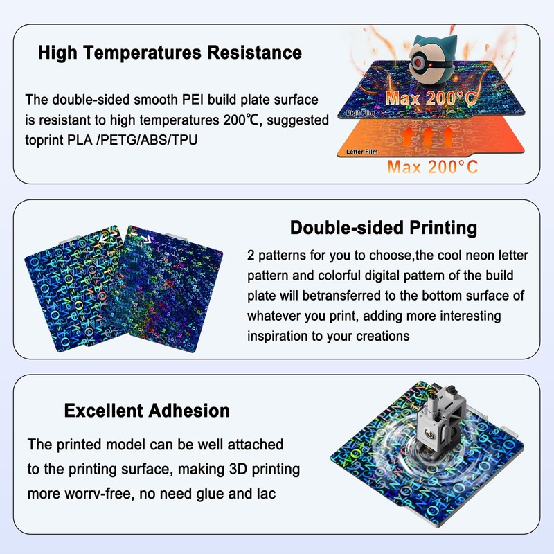 HIKUDIY 257 x 257 mm Upgraded H1H Building Plate for
