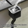 KKONHII 4 Pack 3.9" X 4.7" Aluminum Gutter Downspout Outlet,