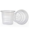 5 inch Clear Orchid Net Pots Heavy Duty Round Cups