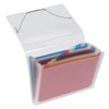 VELOFLEX 4446290 - Fächermappe Crystal DIN A4, mit 12 Fächern