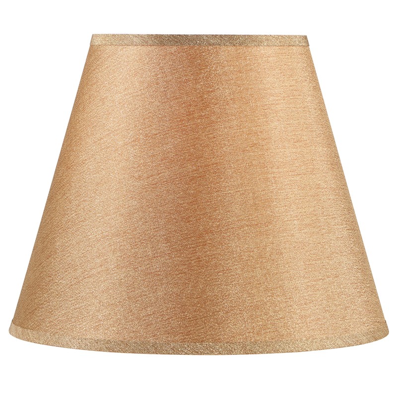 Aspen Creative 32096, Hardback Empire Transitional Spider Shade in Gold