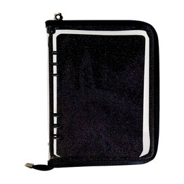 EdisonBrain Pin Badge Holder, Felt Binder, Can Badge Storage, Zipper, Waterproof, Clear Case, Display, Zipper Type
