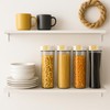 ZNEFUN 2 Pack 34OZ Pasta Storage Container with Airtight Seal,