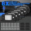 LY8 6Pods LED Rock Lights 24 LEDs Chips Neon Trail