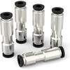 TAILONZ PNEUMATIC 1/4 Nickel plated copper Quick-plug type one-way check