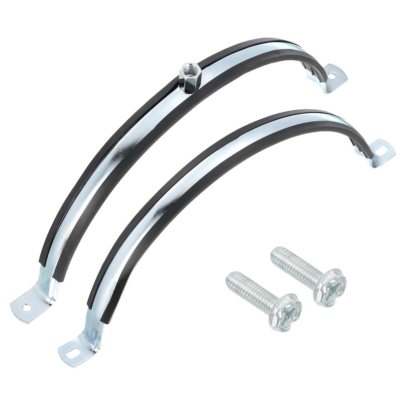 uxcell 2 Pcs Adjustable Pipe Bracket Clamp, 10"(254mm) Wall Ceiling