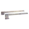 Knape & Vogt 22in Side Drawer Guide Zinc Plated Steel