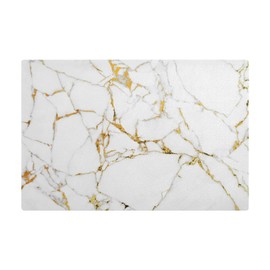 Eyanle Coffee Mat Bar Maker for Countertops Machine Leather Absorbent Drying Kitchen Counter Accessories Decor 18/'' X 12/'' Yellow Marble, Gold and White (SHH2023010619)