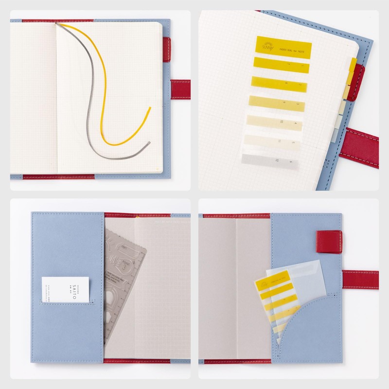 Iroha Published 2026 SUNNY Notebook, TRAD Monthly, 2026/April/B6 Mini Size,