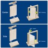 330 LBS Pivot Hinge Set with Door Catch for Large