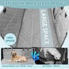 GLIDESMOOTH Dog Car Seat Cover for Back Seat, Waterproof Pet
