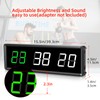 PELLOR Gym Clock, Gym Timer, Large Digital Timer Stopwatch Count