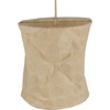GURU SHOP Lokta Annapurna Round Boho Paper Pendant Lampshade, Handmade