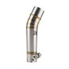 Motorcycle Exhaust Intermediate Pipe, Stainless Steel Intermediate Exhaust Connector, Suitable