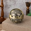 Creative Ashtray with Lid Portable Small Round Ash Tray for