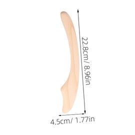 Baluue 2pcs Japanese Face Sculpting Stick and Gua Massage Tool for Skincare Acupoint Therapy Relaxation Wooden Scraping Plate for
