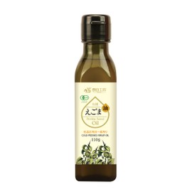 Changbai Kobo Organic Sesame Oil Low Temperature Pressing Method Ichiban Squeezing 4.9 oz (110 g)
