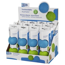 Xavax Dryer Balls, Set of 2, Green/ Blue