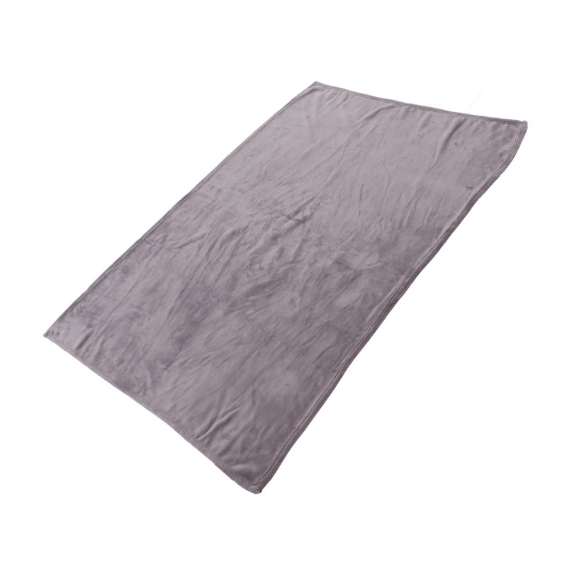 Flannel Throw Blanket Plush Light Breathable Foldable Warm Stylish Simple