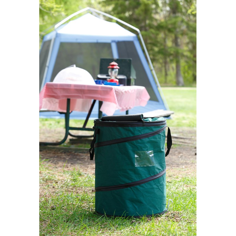 Coghlan's Pop-Up Lightweight Trash & Recycle Can – Collapsible Dual-Purpose