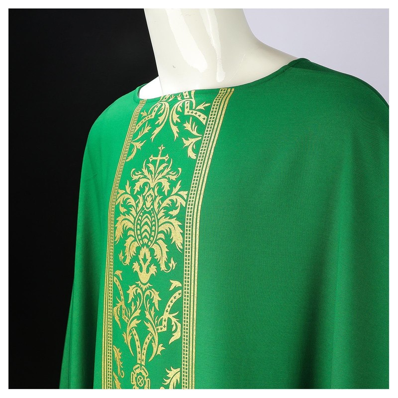 IMDAET Religious Robe Cosplay Costume Priest Chasuble Church Robe Gown