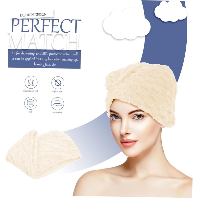 Toalla de Microfibra para Secado Rápido de Cabello Tecnología de