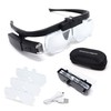 LED Head Mount Magnifier Glasses with 3 Detachable Lenses 2