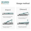 MR.GREEN Stainless Steel Fingernail and Toenail Clippers, Ultra Thin Sharp