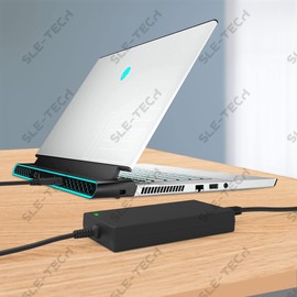 SLE-TECH 180W Adapter Charger Compatible with Dell Alienware 13 15 17 R1 R2 G3 G5 G7 Series 2320 2350 3579 3379 5587 5590 7510 7588 7590 7710，OptiPlex 3011 AIO，M4600 M4700 M4800 Tip 7.4mm