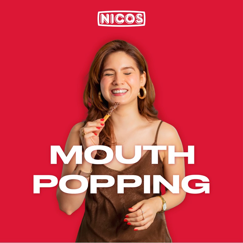 Nicos big choco sticks Popping candy 20ct -Feel the Pop-