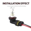 GLL 9005 9006 H10 Female & Male Adapter Wiring Harness