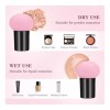 GAB Belleza Esponja Maquillaje Con Soporte Y Estuche Portátil Para