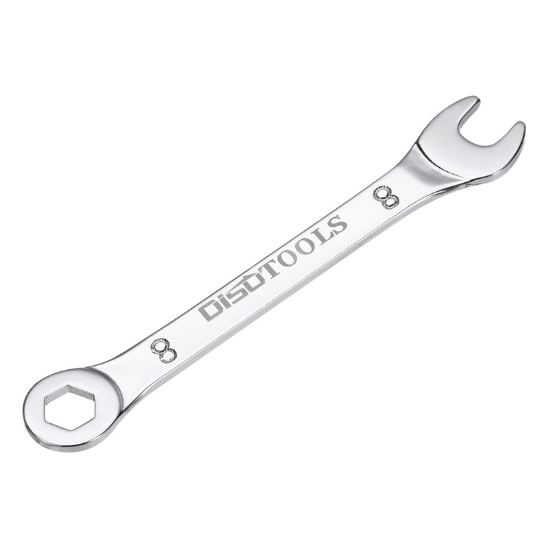 sourcing map Thin Combination Wrench Metric 8mm 6-Point Ended Box