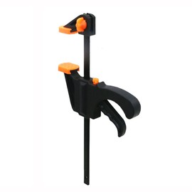 Quick Grip Clamps, 4 Inch Quick Clamp Quick Orange / Red Release Clamps Plastic Quick Grip Clamps Ratchet Bar Clamps F Woodworking Clamps for Woodwork, DIY Projects