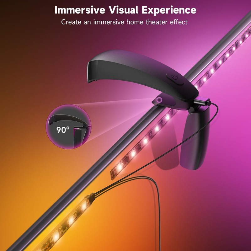 FFJ TV Backlight, 18ft RGB LED Strip Lights that Change