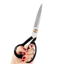 Tailor Dressmaking Scissors Heavy Duty 12 Inch Pinking Shears for Fabric Cutting Sewing Machine Accessories