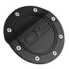 Fuel Door Cover Gas Tank Cap Lid Black Fit for