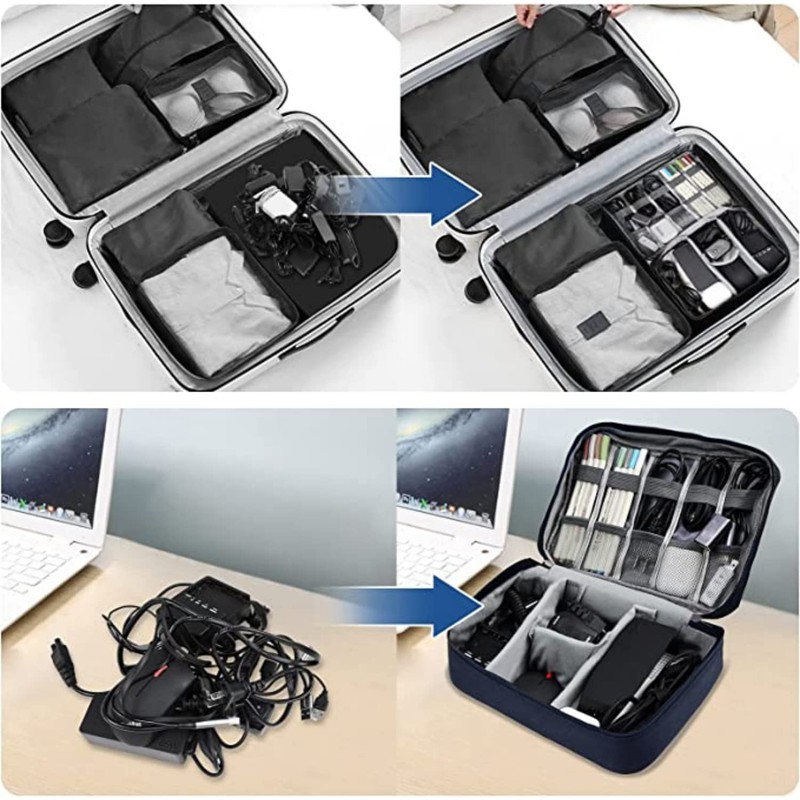 Cable Bag, Cable Organiser Bag, Cable Organiser Travel, Travel Electronic
