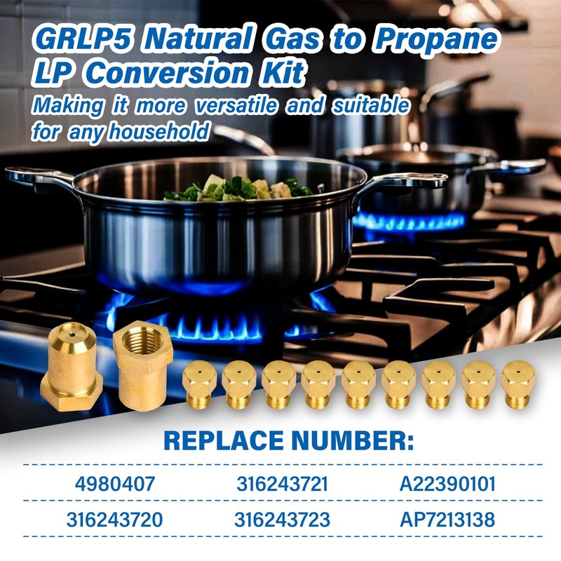 GRLP5 ™ Range Natural Gas to Propane LP Conversion Kit,