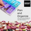 7 Day Weekly Pill AM PM Organizer - Twice a