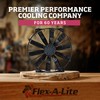 Flex-A-Lite Compact Adjustable Electric Fan Controller and Relay Kit with