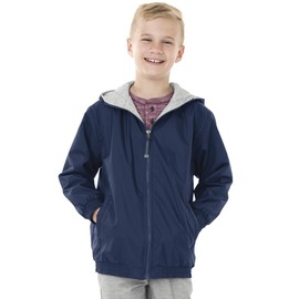 Charles River Apparel Unisex Youth Performer Full Zip Jacket, Navy, Small