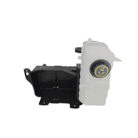 LuluViolen 603-276 Coolant Radiator Reservoir Tank for 2011-2016 F250 F350 F450 Super Duty 6.7L DIESEL Turbocharged Left Side Engine Overflow Expansion Bottle 2012 2013 2014 2015 with Cap BC3Z8A080B