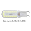 6pcs G9 LED Bulbs 7W Dimmable 360° Illumination Replacement Light