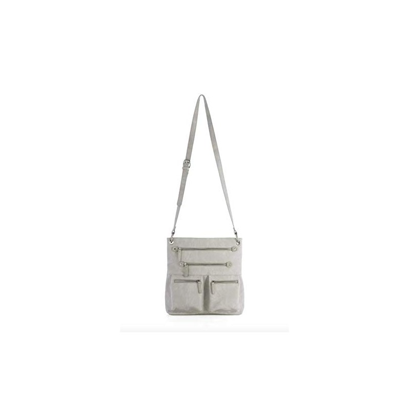 Brooklyn Cross-Body Bag, Pebble