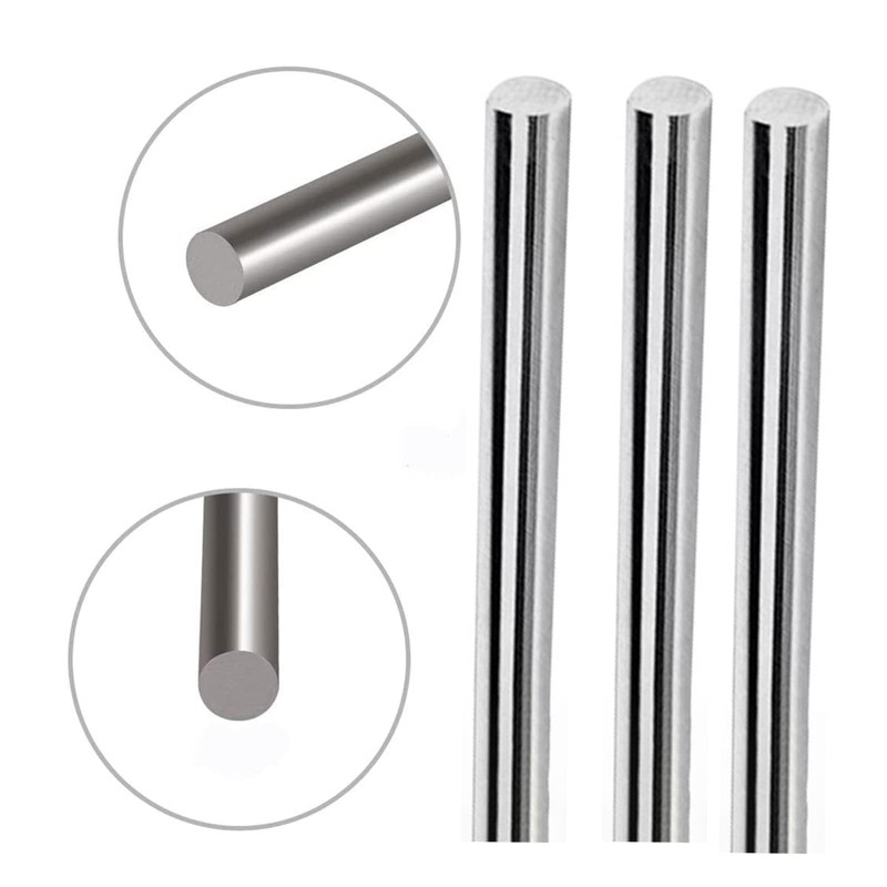 MACHSWON 5 Pcs 304 Stainless Steel Round Rod 4mmx300mm Solid